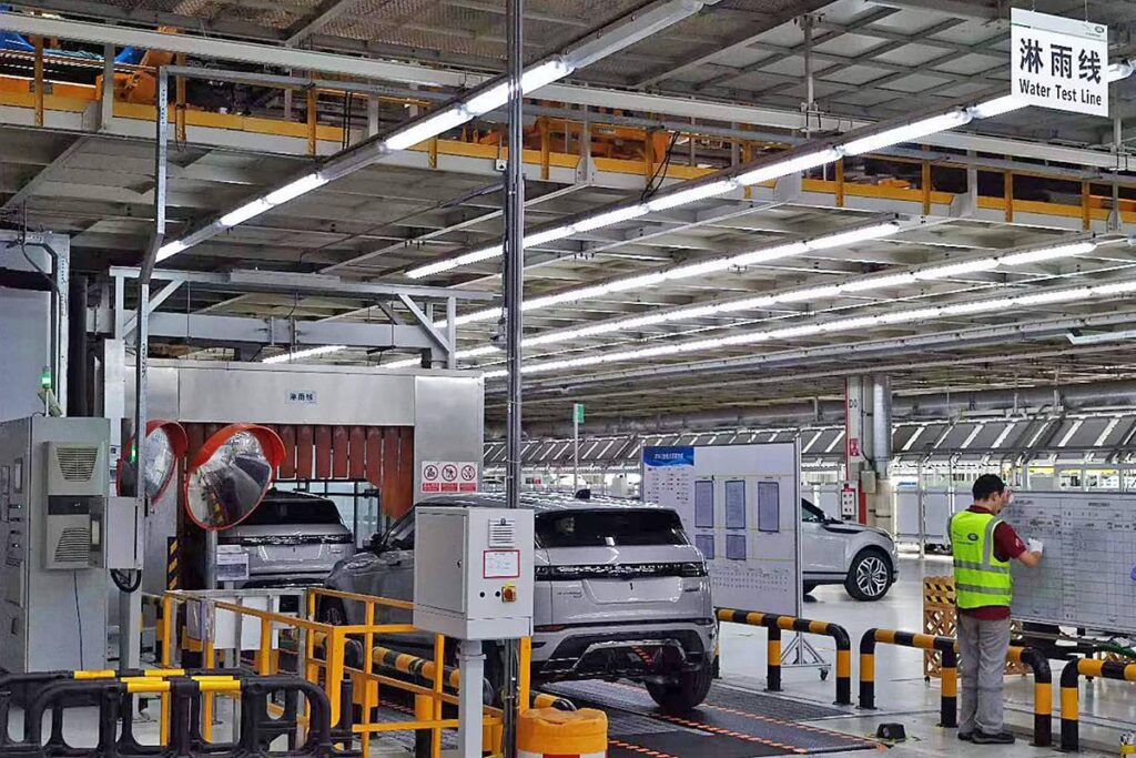 Automotive Rain Test Line