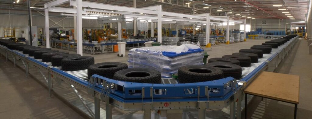 Tire Conveyor Line