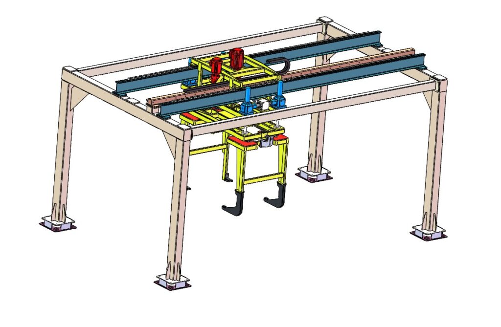 transfer machine in automotive assembly line