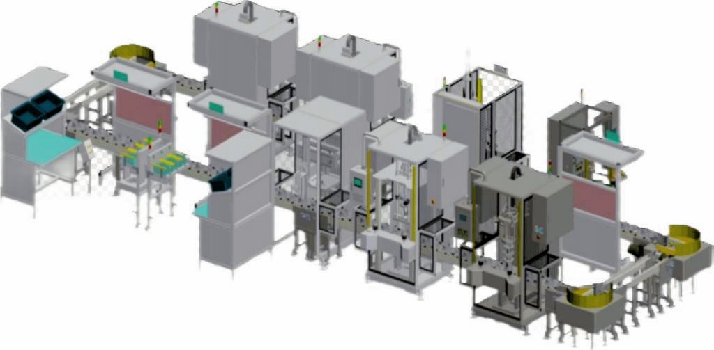 Transmission assembly line