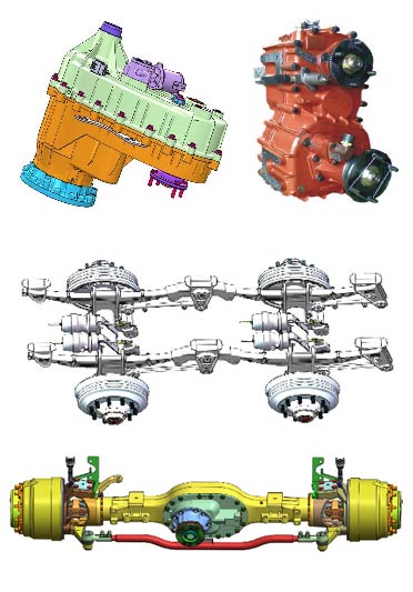 Axle assembly line