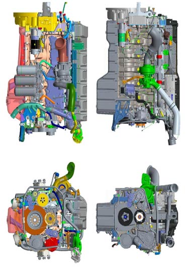 Powertrain assembly line