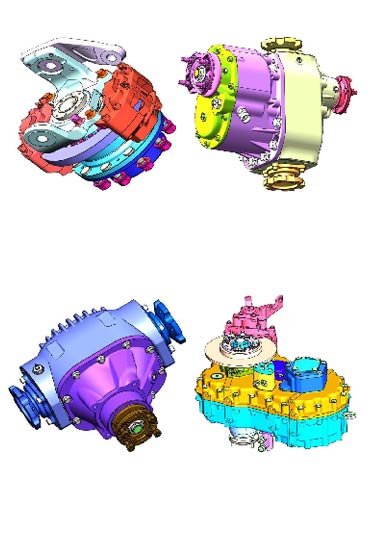 DONGFENG transmission assembly line with heavy-duty pallet conveyor and automatic tightening stations