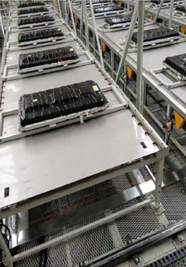 new energy battery conveyor line