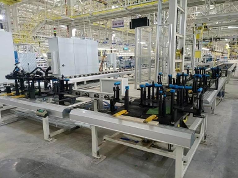new energy vehicle assembly line